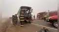Trágico choque en Tacna deja cinco muertos y 15 heridos tras impacto entre dos buses y una camioneta