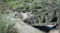 Puente Baños Chimú lleva seis meses colapsado en La Libertad y aún no tiene fecha de reposición