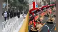 Vendedores ocupan avenida Brasil y ofrecen sillas de hasta S/35 para ver el paso de las delegaciones en el Desfile Cívico Militar 2026