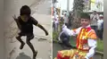 Tilín, el entrañable niño que se volvió viral en TikTok, reaparece en el Desfile Cívico Militar 2026