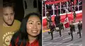 Pareja viajó desde Nueva York para vivir el Desfile Cívico Militar 2026 en la avenida Brasil: "Te amo, Perú"