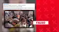 El video que muestra a reservistas enfrentándose a la Policía durante la toma de mando de Keiko Fujimori es falso: fue grabado en 2023