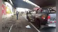 SJL: hallan cadáver oculto en un costal bajo un puente y PNP busca identificar a la víctima