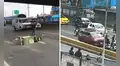 Vía Evitamiento: motorizado sufre accidente y genera congestión vehicular cerca del puente Trujillo