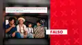 Es falso que esta fotografía muestre a Keiko Fujimori junto al actual presidente de Bolivia: quien aparece en la imagen es Kenji Fujimori