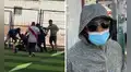 Arequipa: padres golpean salvajemente a árbitro por cobrar falta al final de un partido de menores