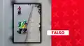 Es falso el video que muestra a un repartidor rescatando a un niño de ser atropellado por un camión: fue manipulado con inteligencia artificial