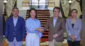 Keiko Fujimori se reúne en Palacio de Gobierno con Tomás Gálvez y Patricia Benavides