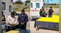 PNP halla 69 paquetes de cocaína ocultos en una ambulancia que trasladó a un menor de Cusco a Ayacucho