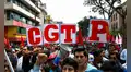 CGTP anuncia movilización nacional para este 13 de agosto ante posibles cambios en materia laboral