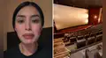 Mujer denuncia que hombre la habría vigilado desde un cubículo de un baño en conocida cadena de cines en San Miguel