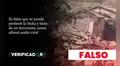 Es falso que se pueda predecir la fecha y hora de un terremoto, como afirmó audio viral