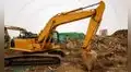 China construye dentro de gigantescas burbujas inflables que retienen hasta el 95 % del polvo y reducen el ruido de las obras