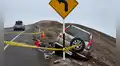 Tragedia en Pasamayo: conductor pierde la vida al despistar su vehículo y dar varias vueltas de campana en plena Panamericana Norte