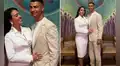 Revelan imágenes de la boda privada de Cristiano Ronaldo y Georgina Rodríguez donde ella no usó vestido de novia