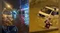 Fuerte lluvia en Lima causa inundaciones en Chorrillos, Villa El Salvador, Villa María del Triunfo y San Juan de Miraflores
