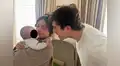 Salma Hayek se convierte en abuela por primera vez y presenta a su nieto: “¡Panchito!”