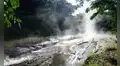 Geólogos investigan un río de este país de América Latina que alcanza los 99°C: el volcán más cercano está a más de 700 kilometros