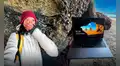 Una pareja viajó hasta Nueva Zelanda y encontró la playa del famoso fondo de pantalla de Windows 10: su reacción se volvió viral