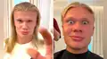 Erling Haaland impacta con radical cambio de look: "Me veo como Kevin de 'Mi pobre angelito'"