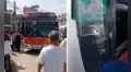 Disparan contra chofer de la Nueva América en plena ruta en San Juan de Miraflores