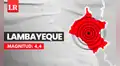 Temblor en Lambayeque: sismo de magnitud 4,4 remeció Chiclayo esta noche, según IGP