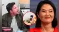Gabriel Calvo se pone nervioso cuando intentan exponer en vivo su conversación con Keiko Fujimori: "Me vas a meter en problemas"