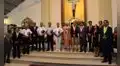Presidente de la Corte de Piura participa en misa por Santa Rosa de Lima