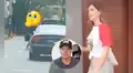 Ampayan a misterioso hombre manejando la camioneta de Korina Rivadeneira y Magaly Medina lo expone