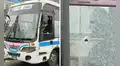Atacan bus de la empresa Translima y hieren a conductor en SMP: chofer fue evacuado por presentar lesiones