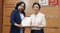 Corte de Piura reconoce trayectoria de trabajadora judicial tras 47 años de servicio