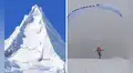 Turista francés desaparece tras volar en parapente desde el nevado Alpamayo en Áncash: habría sufrido accidente