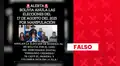 Es falso que las elecciones de Bolivia hayan sido anuladas por el caso Fernando Cerimedo
