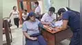 Corte del Santa realiza campaña de salud integral para personal judicial de Huarmey