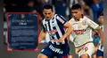 Alianza Lima responde a Universitario tras denuncia de maltratos en el clásico: "El club ejecutó el protocolo aprobado"