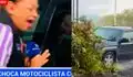 Atropellan a reportera y camarógrafo en pleno programa EN VIVO y genera conmoción: terrible hecho quedó grabado en video