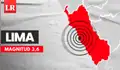 Temblor en Lima: sismo de magnitud 3,6 remeció Huacho esta tarde, según IGP