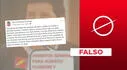 Es falso que Pedro Castillo prometió en campaña el indulto a Abimael Guzmán y Fujimori