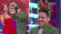 Valeria Piazza disfraza a Óscar del Portal como un "duende navideño" y él tiene peculiar reacción: "Me van a fastidiar"