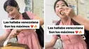 'China Venezolana' se vuelve viral al declararse fanática de las hallacas: "Me encantan"