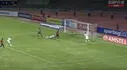 ¡Lo empatan en Venezuela! Carlos Garces pone el 1-1 con un inusual cabezazo ante Caracas