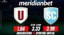 Universitario vs Sporting Cristal: ¡Juega en la Liga 1 y gana hasta S/. 600,000 con Meridianbet!