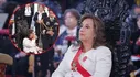 La reacción de Boluarte cuando arzobispo habla de dictadores: le trajeron una pastilla
