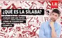 ¿Qué es la sílaba? Definición, tipos, clasificación y ejemplos