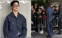 Jaehyun, de NCT, deslumbra en el desfile de Prada SS25 y causa furor entre sus seguidores