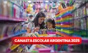 Vuelta a clases Argentina 2025: ¿de cuánto es el aumento en la canasta escolar?