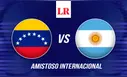 Venezuela vs Argentina HOY: hora y canal del partido amistoso por la fecha FIFA 2025