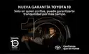 "Toyota 10”: La garantía extendida de Toyota que respalda tu vehículo