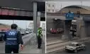 Mujer muere tras caer de un puente y ser arrollada por bus del Metropolitano en la avenida Alfonso Ugarte