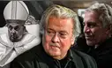 "Derribemos a Francisco": Epstein y el exjefe de campaña de Trump buscaron derrocar al papa